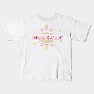 celebrate Jolabokaflod Kids T-Shirt